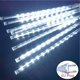 thumbnail image 1 of Paquete De 30/50 Cm LED De Lluvia De Meteoros Cadena De Luces, 8 Tubos De Luces De Guirnalda, Decoración De Jardín De Calle, Decoración De Navidad, Cadena De Luces De Vacaciones De Boda Al Aire Libre, 1 of 4