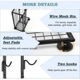 thumbnail image 5 of 7-Tier Heavy-Duty Freestanding Sports Storage Rack – Indoor/Outdoor Organizer for Balls, Bats, Rackets, & Gear (Garage, Gym, School), 5 of 6