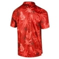 thumbnail image 3 of Men's Colosseum Red NC State Wolfpack Palms Team Polo, 3 of 3