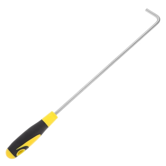 DRAFIDEEP Stainless Steel Lift Hook with Rubber Handle Multi Function for Heavy Duty Applications 1Pack