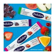 (4 pack) Pedialyte Electrolyte Powder, Variety Pack: Grape, Strawberry, Fruit Punch, and Apple, 8 Powder Packets