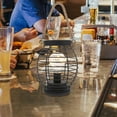 thumbnail image 3 of KALLORY portable table lamp Black Battery Operated 1Set for Patio, 3 of 5