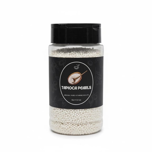 Zestiq Foods Tapioca Pearls (11 oz.) – Finely Ground Tapioca Pearls for Cooking, Seasoning & Spice Blends