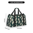 thumbnail image 3 of Disketp Flying Swans Bolsa de Viaje Tipo Duffle, Bolso de Mano para Fin de Semana para Mujer, Bolsa de Gimnasio Ligera para Hombre, Esencial para Viajes, 3 of 7
