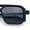 All Black, variant on Vintage Vibe Octagonal Geometric Beveled Frame Racer Plastic Sunglasses All Black