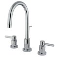 thumbnail image 1 of Kingston Brass KS8951DL Concord Two Handle Mini Widespread Lavatory Faucet with Brass Pop-Up, 1 of 1
