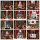 thumbnail image 3 of Mocsicka-telón de fondo de Navidad para niños, árbol de Navidad, corona de ventana, bosque de invierno, Fondo de fotografía para estudio fotográfico, 3 of 4