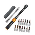 thumbnail image 4 of Juego de llaves dinamométricas de 1/4", kit de herramientas de mantenimiento de precisión, color negro, profesional, accesorios resistentes,, 4 of 8
