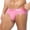 Pink, variant on Mens Silk Underwear Plus Size Low Waist Comfortable Sport Lightweight Breathable Solid Briefs White XL
