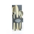 thumbnail image 2 of 48 ct Polished Gold Assorted Cutlery Lillian Extra Heavy Weight Plastic Utensils, 2 of 3