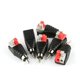 thumbnail image 4 of Paquete de 10 adaptadores a Cable de altavoz, subwoofer, terminal de tornillo Phono macho a AV 2 hembra, tipo Balun para CCTV,, 4 of 5