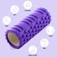 thumbnail image 4 of Foam Roller - Extra Firm High Density Deep Tissue Massager with Spinal Channel, 4 of 5