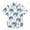 White2, variant on BUWTTED Mens Shirts Short Sleeve Button Down Loose Hawaiian Beach Tropical Print Summer Casual Holiday Vacation Breathable Black Shirt L