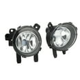 thumbnail image 2 of 2 uds carcasa de luz antiniebla Bling Bling lente transparente Izquierda Derecha 63177248911, 2 of 12