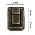 thumbnail image 2 of 10 Pcs Retro Luggage Buckle Metal Lock Wooden Box Buckle Furniture Hardware, 2 of 7