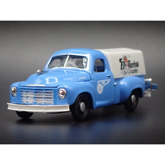Open Box 1950 50 STUDEBAKER 2R PICKUP TRUCK PAN AMERICAN AIR 1:64 SCALE DIECAST MODEL CAR