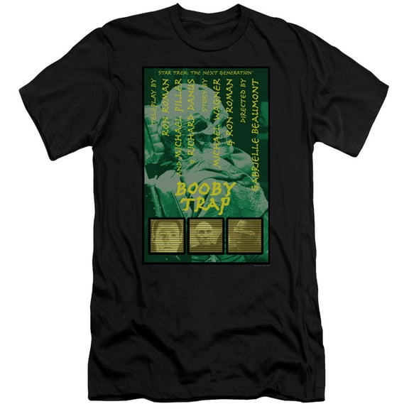 Star Trek - Tng Season 3 Episode 6 - Premium Slim Fit Short Sleeve Shirt - Large