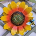 thumbnail image 4 of ¡Descuentos Directos!, Arte de hierro BIENVENIDO Girasol Colgante de pared Decoración de pared de girasol Puerta de villa Letrero de bienvenida Caja de herramientas Fondo Decoración de pared, 4 of 8