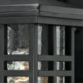thumbnail image 4 of Westinghouse Caliste Series 6204500 Outdoor Wall Lantern, Aluminum Fixture, Textured Black Fixture, 4 of 5