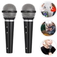 thumbnail image 4 of 3Pcs Fake Microphone Models Simulation Microphone Toys Kids Party Favors Children Microphone, 4 of 9
