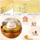 thumbnail image 3 of Juego de soporte de metal redondo para tartas de 18 pulgadas, soporte de postre, con corte de tartas, espátula, cupcakes, pastelería, expositor de caramelos, expositor de mesa para bodas, 3 of 7