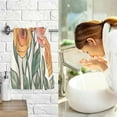 thumbnail image 7 of Yayeee 2 Pack Hand Towels for Bathroom 100% Cotton 16" x 28" Soft Absorbent Kitchen Towel, Hand Drawn Floral, 7 of 7