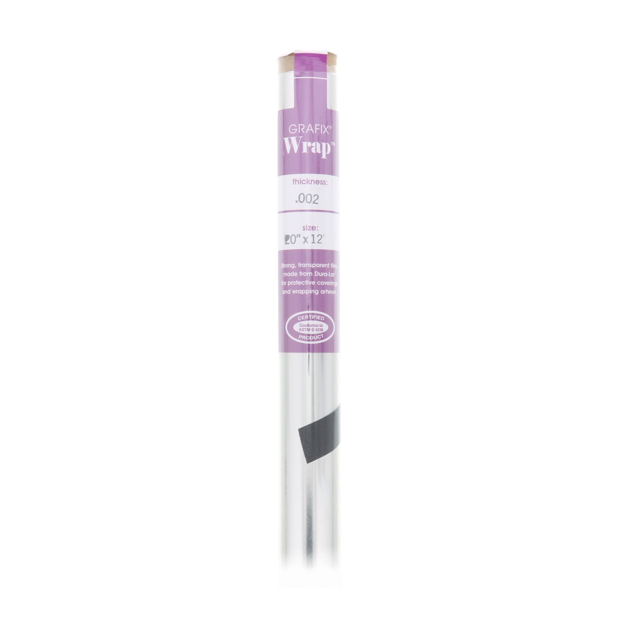 Grafix Dura-Lar Roll, .002mm, Clear, 20" x 12'