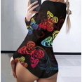 thumbnail image 1 of Onesies navideños para mujer, ropa de dormir Sexy con solapa de trasero abierto para adultos, pelele, pijama, mono, camisón largo, lindo, 2023, 1 of 4