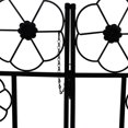 thumbnail image 5 of vidaXL Garden Arch Black Iron 7.5 ft tall Durable Garden Arch, 5 of 7