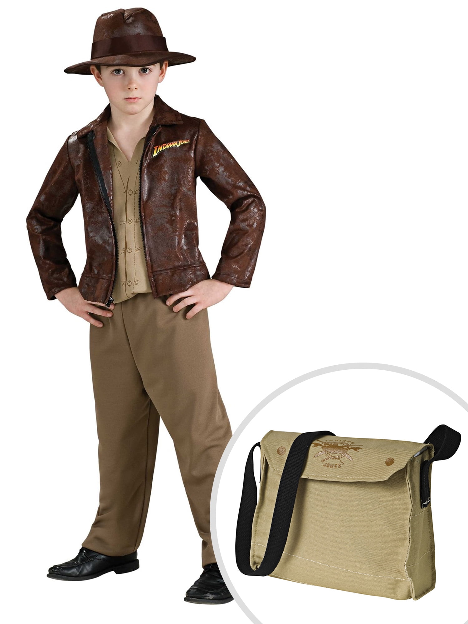 Deluxe Indiana Jones (child) and Indiana Jones Satchel