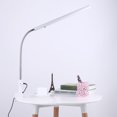 thumbnail image 3 of Lámpara de Escritorio Led de 18W, 3 Tipos de Lámpara de Escritorio Ultradelgada para Cuidado de los Ojos Brazo de Metal deRotación de360 ??Grados Led Clip en Lámpara de Camz Tatuaje(US) Amonsee No, 3 of 6