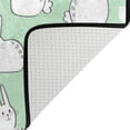 thumbnail image 4 of Dreamtimes Lightweight Soft Area Rugs 60 x 39 inch (5'x 3'3"), Cute Rabbits and Eggs for Easter Floor Mat for Kids Playing Room Hardwood Floor Living Room Nursery Rugs, 4 of 6
