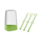 thumbnail image 2 of Juego de Cepillos de Dientes de Silicona para Dentición | Cepillo de Lengua Doble Cara y Diseño en Forma de U | Limpiador Oral Suave de Grado Alimenticio | Estuche de Almacenamiento | 0-3 Años, 2 of 6