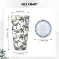 thumbnail image 4 of Vsdgher Palm Trees Zebra 20 Oz Stainless Steel Vacuum Insulated, Travel Mug Coffee Cup for Home, Office, Outdoor Works Great for Ice Drinks and Hot Beverage -Straw Two-piece Set, 4 of 8