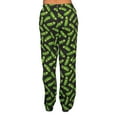 thumbnail image 3 of Rick and Morty by Coco Brands Pickle Rick Lounge Pants, Black, Green, 3 of 6