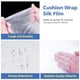 thumbnail image 4 of 2 Rollos de PelíCula de Seda Impermeable para Cojines, 79 Pulgadas X 22 Yardas, Envoltura para Cojines de TapiceríA para Muebles, Hogar, Oficina, (2 Rollos), 4 of 7