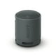 thumbnail image 1 of Sony SRS-XB100 Wireless Bluetooth Portable Lightweight Super-Compact Travel Speaker, Durable IP67 Waterproof & Dustproof Shower Speaker, 16 Hour Battery, Versatile Strap, & Hands-free Calling, Black, 1 of 5