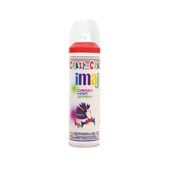 İmaj Crazy Color Colored Hair Spray Red 100 ml