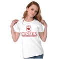 thumbnail image 4 of Made in Canada Maple Leaf Quality Womens Fitted Plus Size Graphic Tee Brisco Brands 2X, 4 of 5