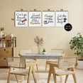 thumbnail image 3 of Stupell Industries Fun Music Lyric Puns 4 Piece Canvas Wall Art Set, design by Susan Ball, 3 of 7