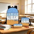 thumbnail image 4 of Womens Ice Cream Series 3 Piece Backpack Set Cute College School Bookbag Back to School Backpack for Women, 4 of 5