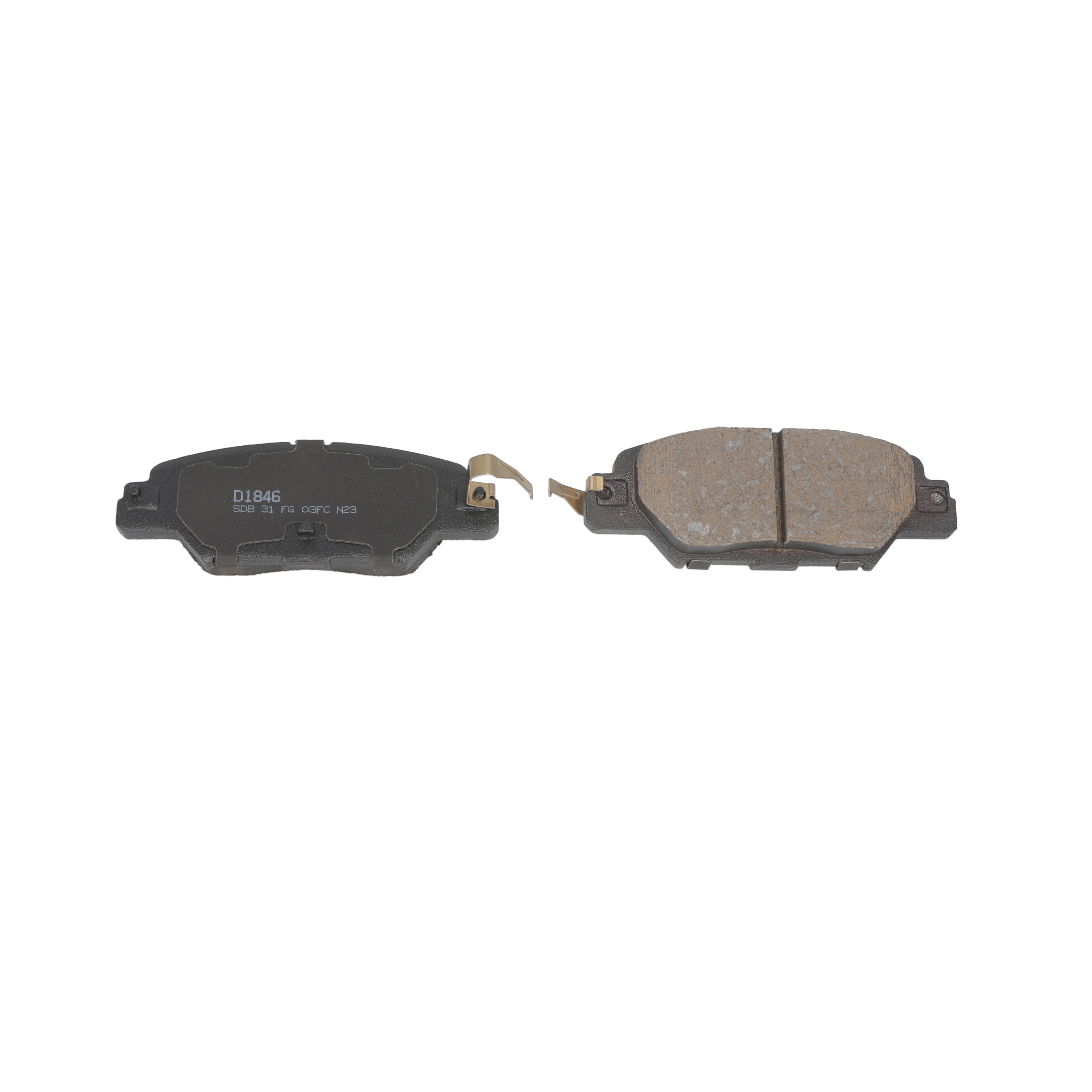 Winstop Brake Pad Set, Rear WS.1846.0.C, Mazda CX-5 2022-2016