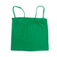 thumbnail image 3 of Ambar Women's Basic Plain Top With Thin Straps, Green,L - US, 3 of 3