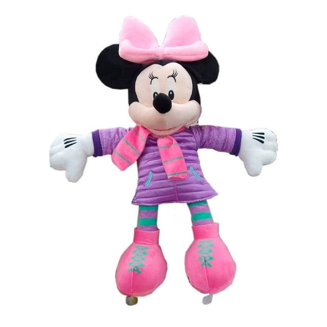PELUCHE DE IMPORTACIÓN MIMI Y MICKEY PATINADORA