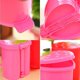 thumbnail image 3 of Cute Desktop Trash Can Mini With Swing Lid Mini Countertop Trash Cans, 3 of 4
