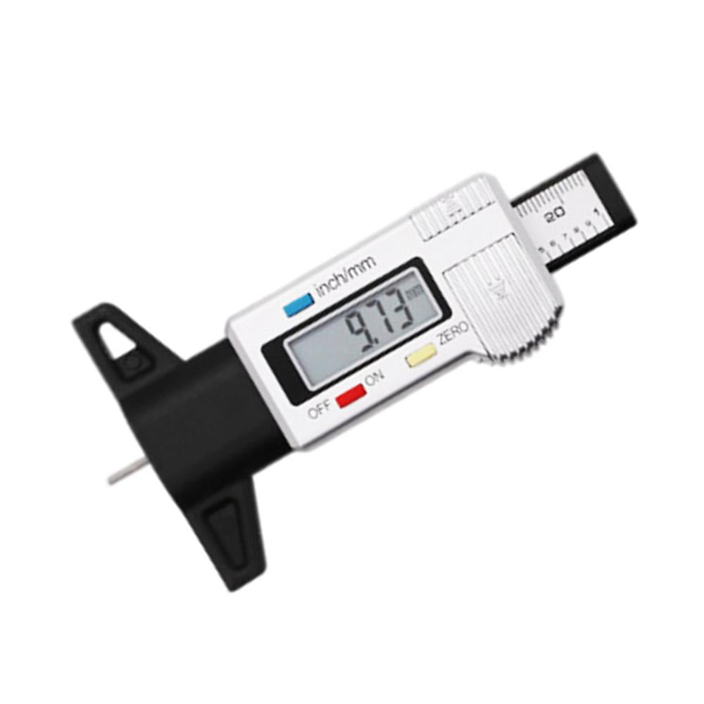 Digital LCD Tyre Tire Tread Depth Gauge 0-25.4mm Metric/inch Excellent Quality and Popular Nice Design 
