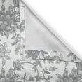 thumbnail image 5 of Ambesonne Floral Grommet Curtain, Petals, 50" x 72", Dimgray, 5 of 6