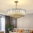 thumbnail image 3 of Modern Living Room Luxury Chandelier Lighting  Round Crystal Lamp Home Decoration Led Cristal Light Fixtures My Lux Decor Round, 3 of 16