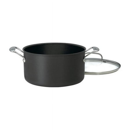 Cuisinart 6243869 6 qt. Chefs Classic Stainless Steel Stock Pot, Black