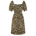 thumbnail image 6 of Pretty Simple Animal Print Leopard Savage Safari Wild Pattern Sleeveless Dress Dress vintage, 6 of 6